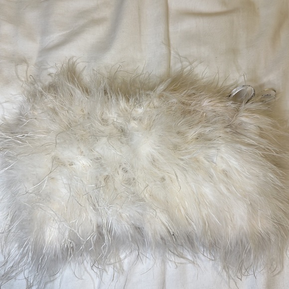 MOVING SALE!! Club L Feather Crop Top | Worn Once - Picture 4 of 5